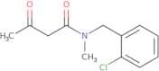 N-[(2-Chlorophenyl)methyl]-N-methyl-3-oxobutanamide