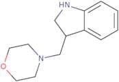 3-Morpholin-4-ylmethyl-2,3-dihydro-1H-indole