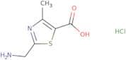 2-(Aminomethyl)-4-methyl-1,3-thiazole-5-carboxylic acid hydrochloride