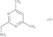 1-(4,6-Dimethylpyrimidin-2-yl)methanamine hydrochloride