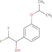 2,2-Difluoro-1-[3-(propan-2-yloxy)phenyl]ethan-1-ol