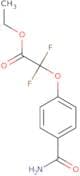 Ethyl 2-(4-carbamoylphenoxy)-2,2-difluoroacetate