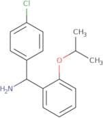 (4-Chlorophenyl)[2-(propan-2-yloxy)phenyl]methanamine