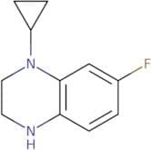 1-Cyclopropyl-7-fluoro-1,2,3,4-tetrahydroquinoxaline