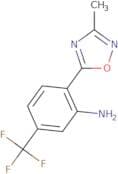 2-(3-Methyl-1,2,4-oxadiazol-5-yl)-5-(trifluoromethyl)aniline