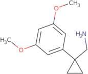 1-(3,5-Dimethoxyphenyl)cyclopropanemethanamine