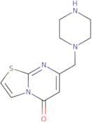 7-(Piperazin-1-ylmethyl)-5H-[1,3]thiazolo[3,2-a]pyrimidin-5-one
