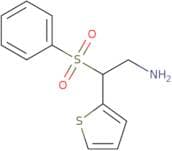 2-(Benzenesulfonyl)-2-(thiophen-2-yl)ethan-1-amine