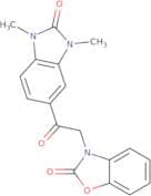 3-[2-(1,3-Dimethyl-2-oxo-2,3-dihydro-1H-benzimidazol-5-yl)-2-oxoethyl]-1,3-benzoxazol-2(3H)-one