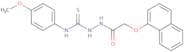 1-(2-(1-naphthoxy)acetyl)-4-(4-methoxyphenyl)-3-thiosemicarbazide