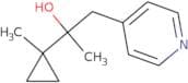 2-(1-Methylcyclopropyl)-1-(pyridin-4-yl)propan-2-ol