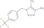 5-Methyl-1-{[4-(trifluoromethyl)phenyl]methyl}-1H-1,2,3-triazol-4-amine