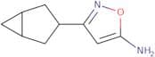 3-{Bicyclo[3.1.0]hexan-3-yl}-1,2-oxazol-5-amine