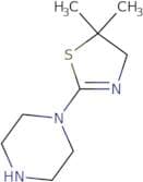 5,5-Dimethyl-2-(piperazin-1-yl)-4,5-dihydrothiazole