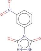 4-(3-Nitrophenyl)-1,2,4-triazolidine-3,5-dione
