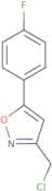 3-(Chloromethyl)-5-(4-fluorophenyl)-1,2-oxazole