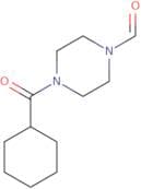 4-cyclohexanecarbonylpiperazine-1-carbaldehyde