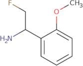 2-Fluoro-1-(2-methoxyphenyl)ethan-1-amine