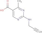 4-Methyl-2-(prop-2-yn-1-ylamino)pyrimidine-5-carboxylic acid