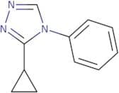 3-Cyclopropyl-4-phenyl-4H-1,2,4-triazole