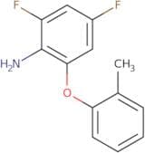 2,4-Difluoro-6-(2-methylphenoxy)aniline