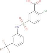 2-Chloro-5-{[3-(trifluoromethyl)phenyl]sulfamoyl}benzoic acid