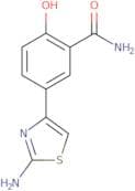 5-(2-Amino-4-thiazolyl)-2-hydroxybenzamide