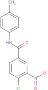 4-Chloro-N-(4-methylphenyl)-3-nitrobenzamide
