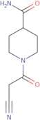 1-(2-Cyanoacetyl)piperidine-4-carboxamide