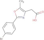 2-(2-(4-Bromophenyl)-5-methyloxazol-4-yl)acetic acid