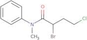 2-Bromo-4-chloro-N-methyl-N-phenyl-butanamide