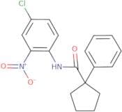 N-(4-chloro-2-nitrophenyl)-1-phenylcyclopentane-1-carboxamide