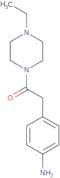 2-(4-Aminophenyl)-1-(4-ethylpiperazin-1-yl)ethan-1-one