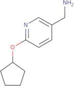 [6-(Cyclopentyloxy)pyridin-3-yl]methanamine