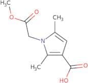 1-(2-Methoxy-2-oxoethyl)-2,5-dimethyl-1H-pyrrole-3-carboxylic acid