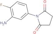 1-(3-Amino-4-fluorophenyl)pyrrolidine-2,5-dione