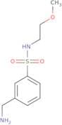 3-(Aminomethyl)-N-(2-methoxyethyl)benzene-1-sulfonamide