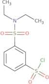 3-(Diethylsulfamoyl)benzene-1-sulfonyl chloride