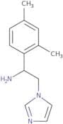 1-(2,4-Dimethylphenyl)-2-(1H-imidazol-1-yl)ethan-1-amine