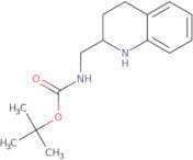 tert-Butyl N-[(1,2,3,4-tetrahydroquinolin-2-yl)methyl]carbamate