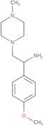 1-(4-Methoxyphenyl)-2-(4-methylpiperazin-1-yl)ethan-1-amine