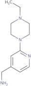 [2-(4-Ethylpiperazin-1-yl)pyridin-4-yl]methanamine