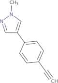 4-(4-ethynylphenyl)-1-methyl-1h-pyrazole