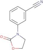 3-(2-Oxo-1,3-oxazolidin-3-yl)benzonitrile