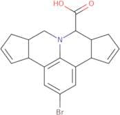 2-Bromo-3b,6,6a,7,9,9a,10,12a-octahydrobenzo[ij]dicyclopenta[b,g]quinolizine-7-carboxylic acid