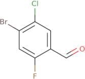 4-bromo-5-chloro-2-fluorobenzaldehyde