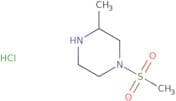 1-Methanesulfonyl-3-methylpiperazine hydrochloride