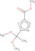 Methyl 2-(1,1-dimethoxyethyl)-1,3-thiazole-5-carboxylate