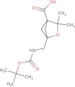 1-({[(tert-Butoxy)carbonyl]amino}methyl)-3,3-dimethyl-2-oxabicyclo[2.1.1]hexane-4-carboxylic acid