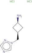 (1S,3S)-3-[(1H-1,2,4-Triazol-1-yl)methyl]cyclobutan-1-amine dihydrochloride